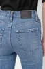 HIGH Rise Length CLASSIC STRAIGHT WITH RAW EDGE PRESSED sold by DKNY
