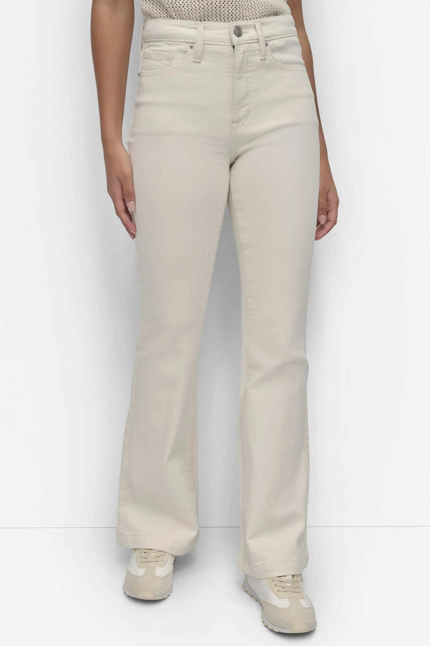 HIGH Rise Length FLARE sold by DKNY