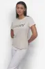 SEQUIN LOGO CREW NECK TEE sold by DKNY