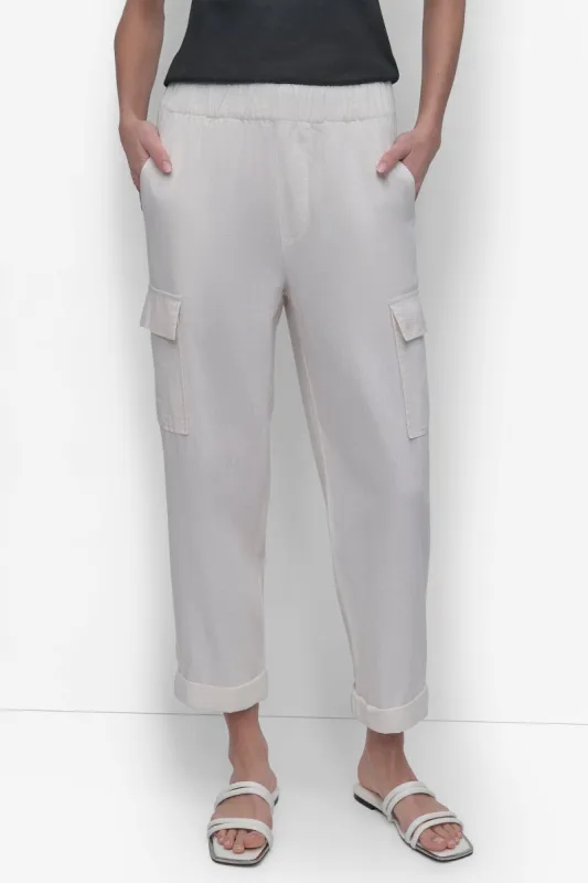 MIDRise Length CARGO PANTS WITH ELASTICATED sold by DKNY