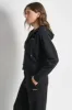 LOGO STUDDED HOODIE sold by DKNY