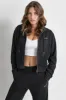 LOGO STUDDED HOODIE sold by DKNY