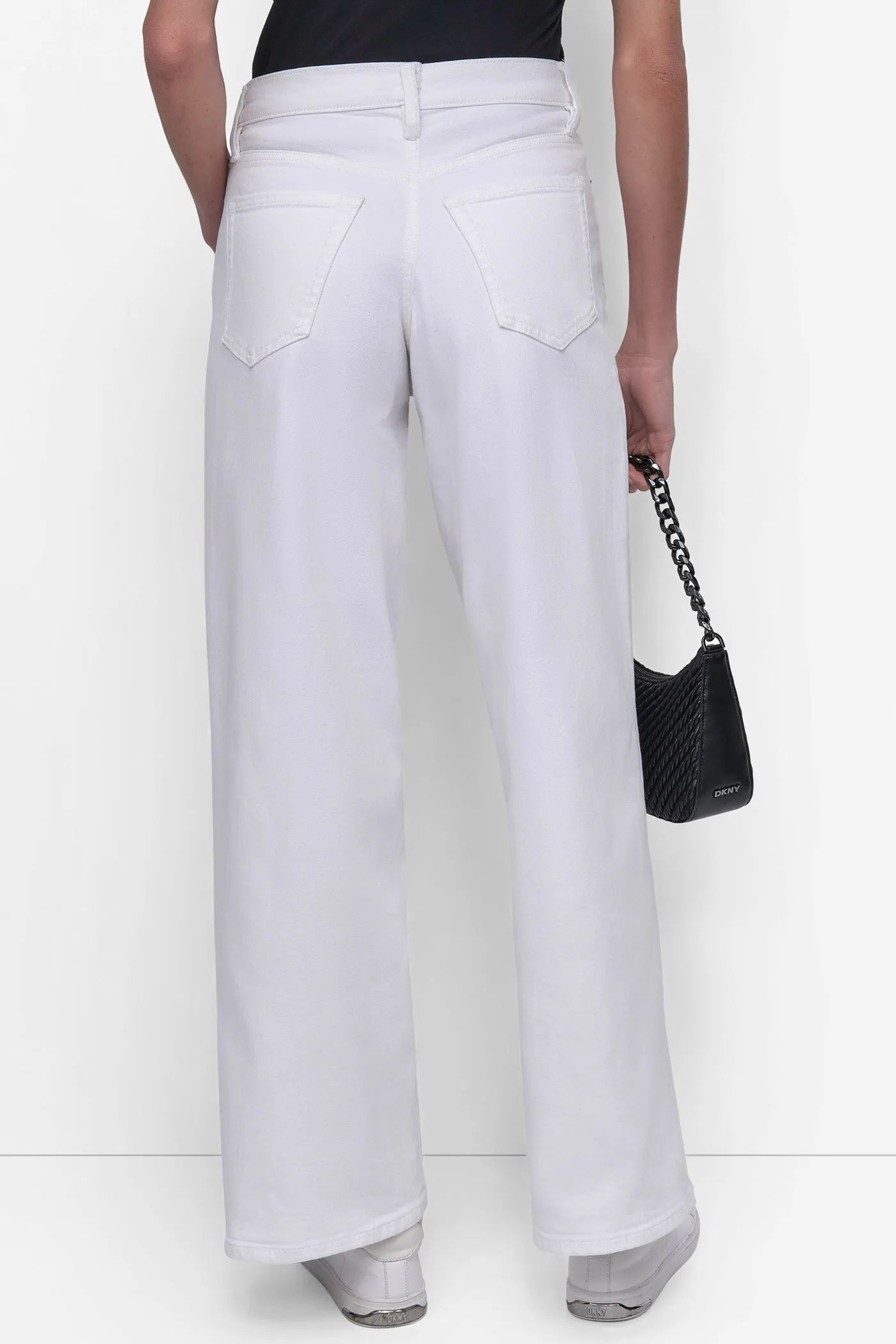 HIGH-RISE TAILORED WIDE-LEG JEAN sold by DKNY product image thumbnail 2