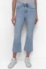 HIGH-RISE RAW EDGE FLARE JEAN sold by DKNY
