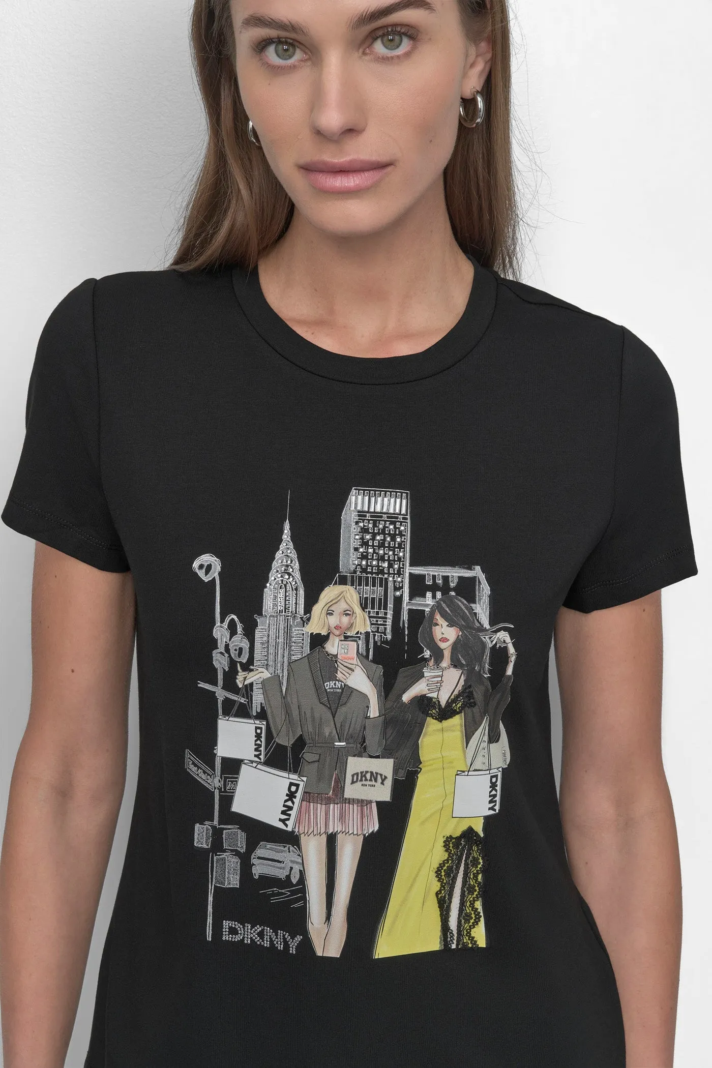 CHRYSLER CONVERSATIONAL TEE sold by DKNY product image thumbnail 4
