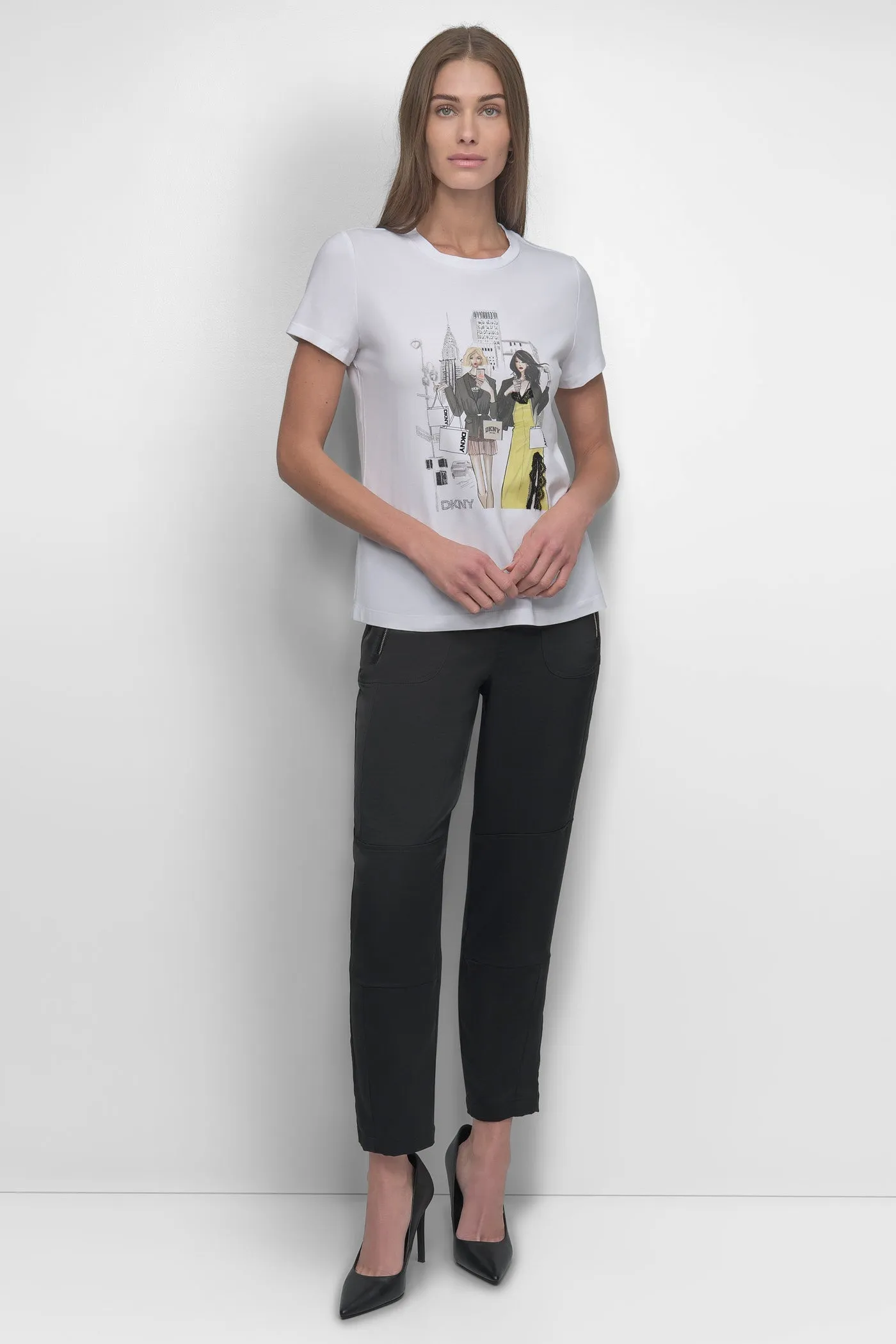 CHRYSLER CONVERSATIONAL TEE sold by DKNY product image thumbnail 5