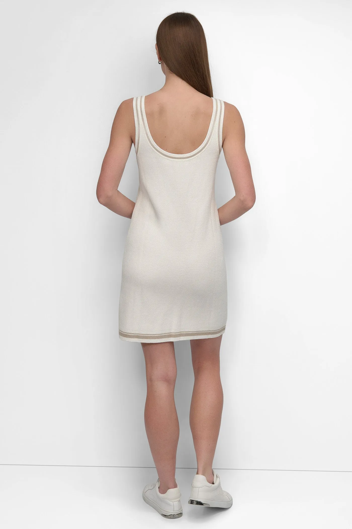 MINI COURT SWEATER TANK DRESS sold by DKNY product image thumbnail 2