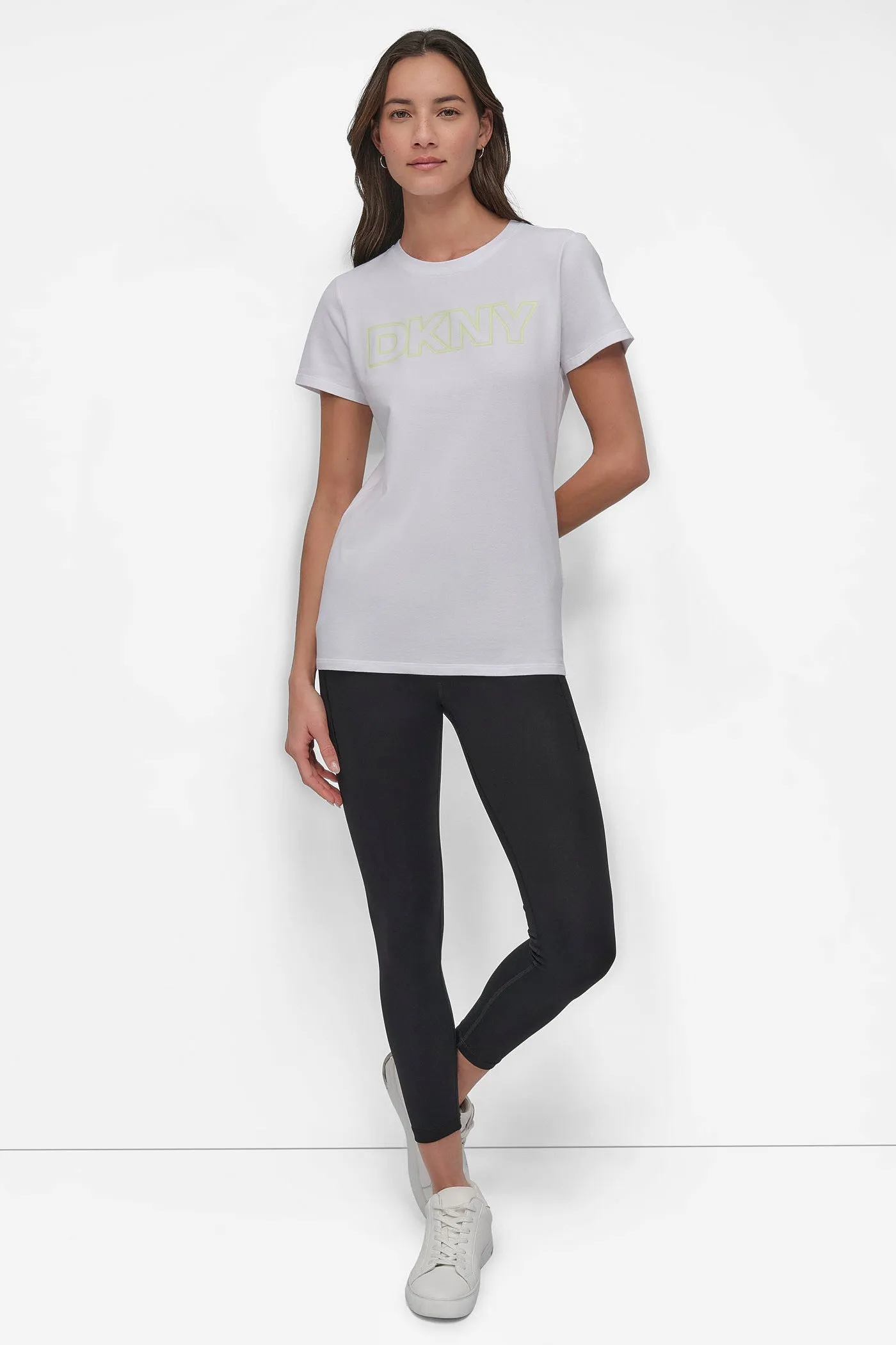 OMBRÉ LOGO PERFORMANCE TEE sold by DKNY product image thumbnail 5