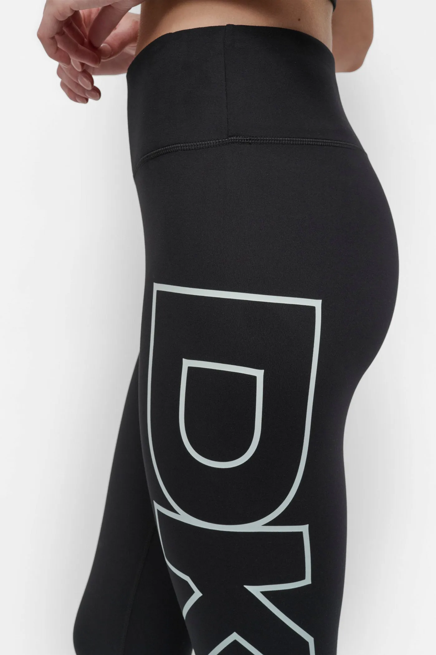 MID-RISE LOGO 7/8 COMPRESSION LEGGING sold by DKNY product image thumbnail 4