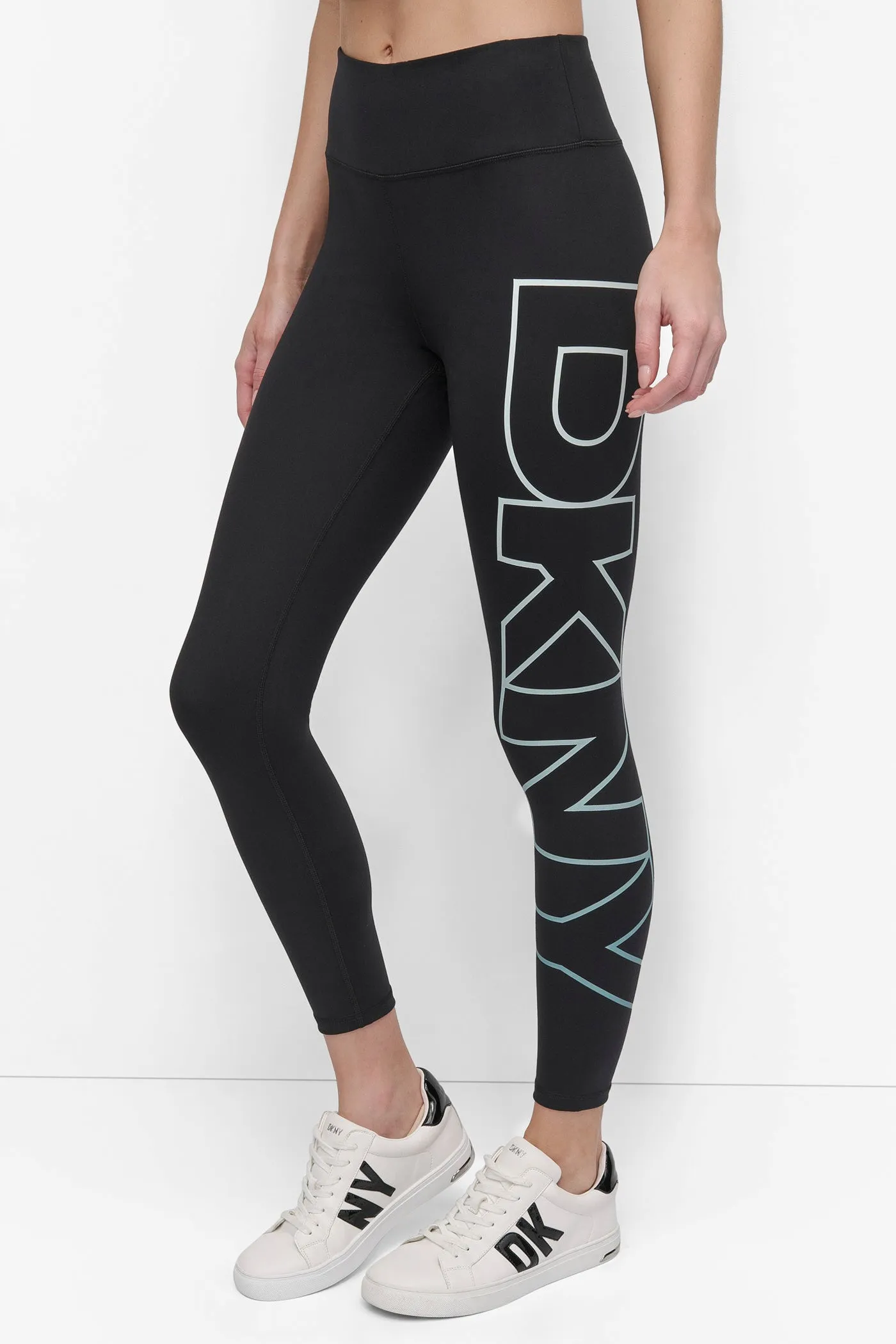 MID-RISE LOGO 7/8 COMPRESSION LEGGING sold by DKNY product image thumbnail 5