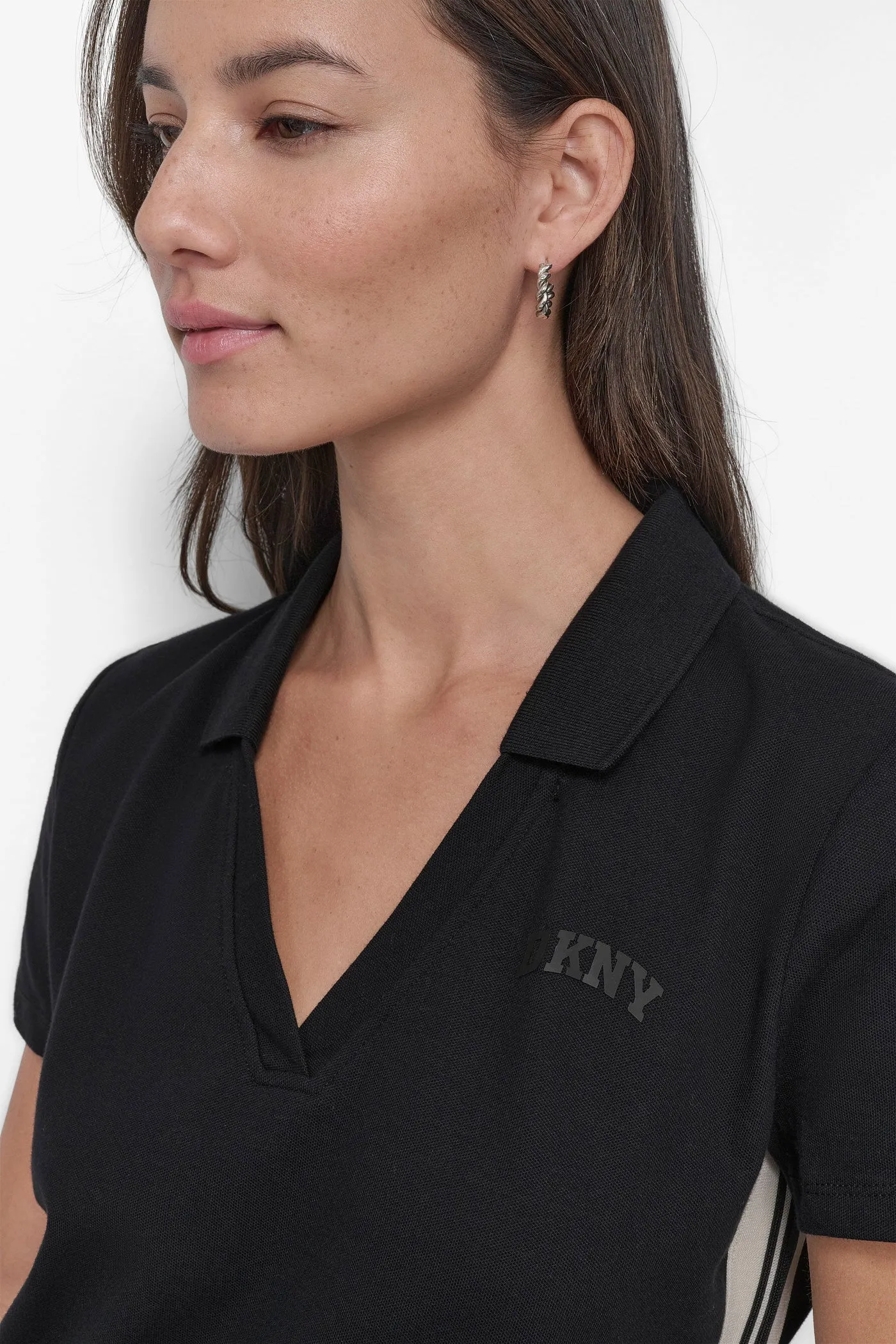 SKORT WITH VARSITY STRIPE TAPING sold by DKNY product image thumbnail 4