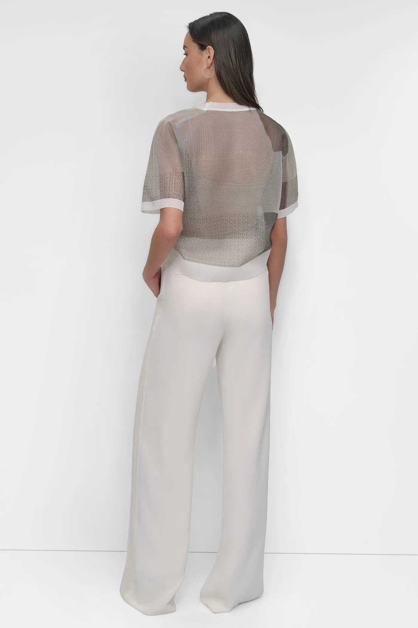 SHEER PRINT TEE sold by DKNY product image thumbnail 2