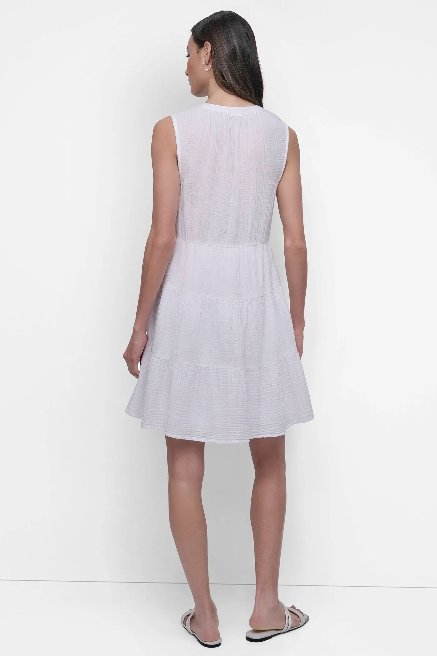 DOUBLE CREPE GAUZE DRESS sold by DKNY product image thumbnail 2