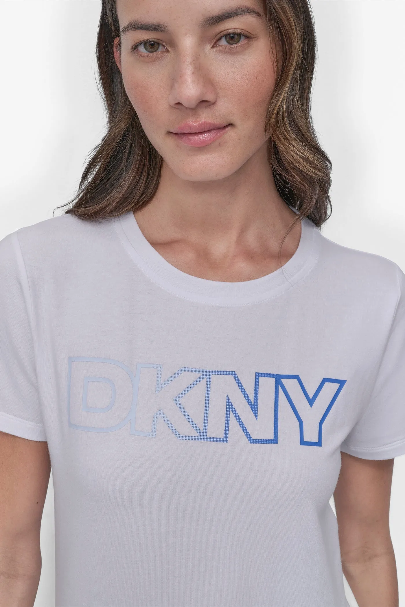 OMBRÉ LOGO PERFORMANCE TEE sold by DKNY product image thumbnail 4