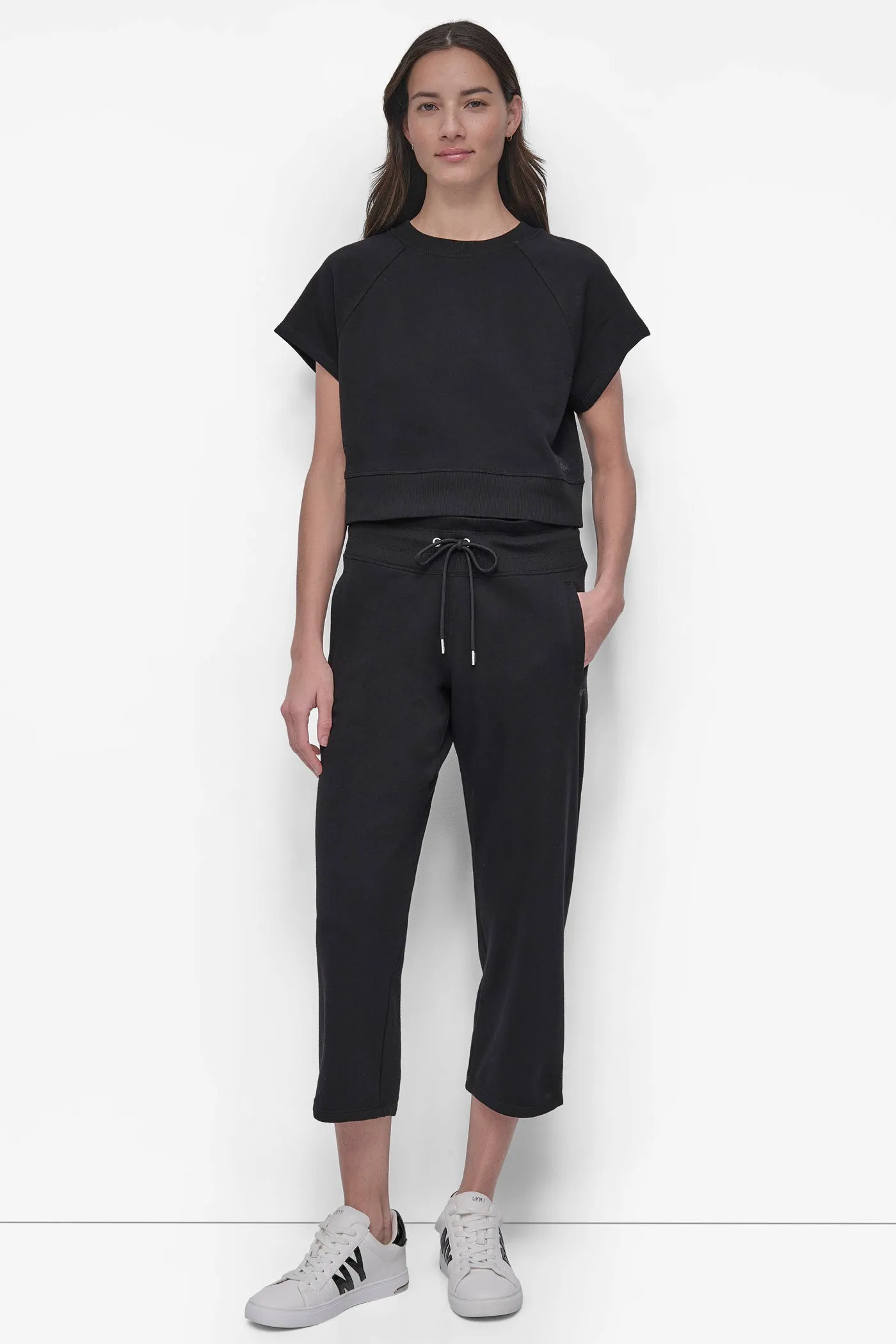 LOGO CROP PANT WITH POCKETS sold by DKNY product image thumbnail 5