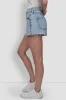 3" MID RISE SIDE SPLIT SHORT WITH RAW HEM sold by DKNY