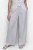 LINEN VISCOSE PULL ON PANT sold by DKNY