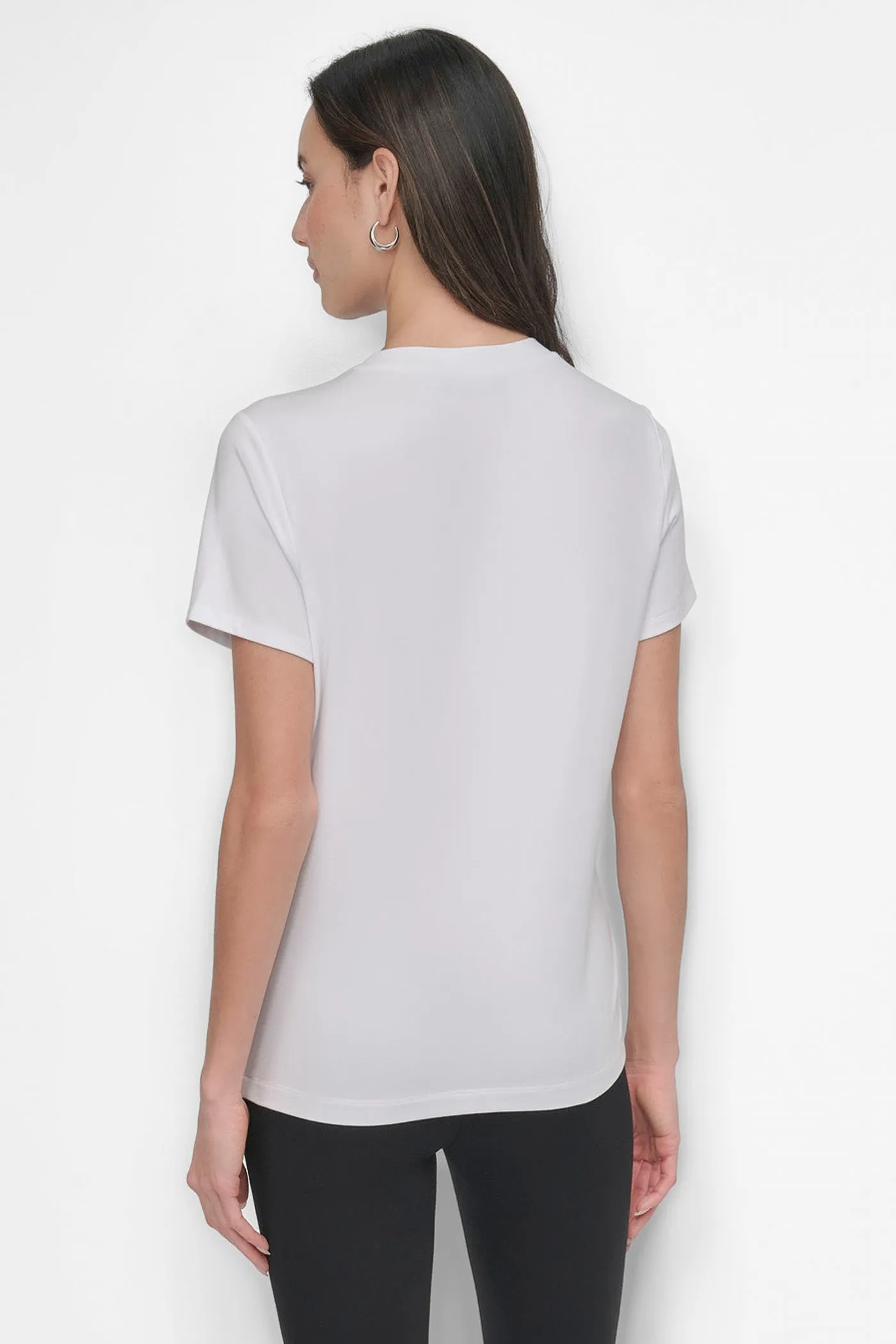 SHORT SLEEVE STUD LOGO TEE sold by DKNY product image thumbnail 2