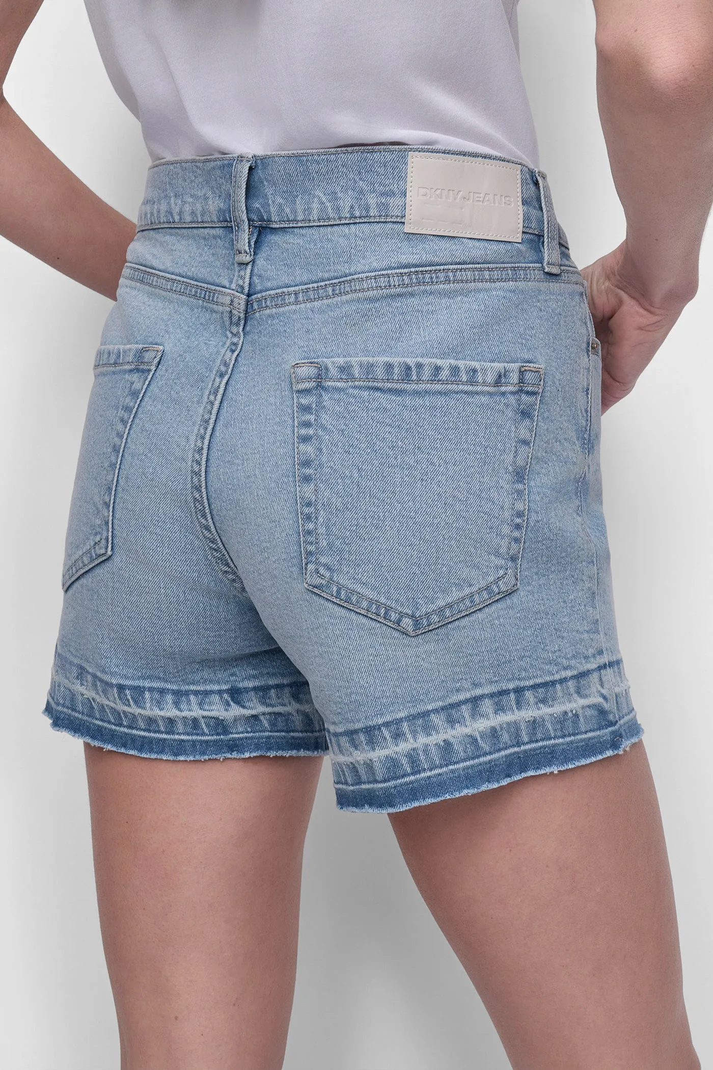 MID RISE SHORT WITH RELEASED HEM sold by DKNY product image thumbnail 2