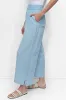 WIDE LEG ANKLE PANT sold by DKNY