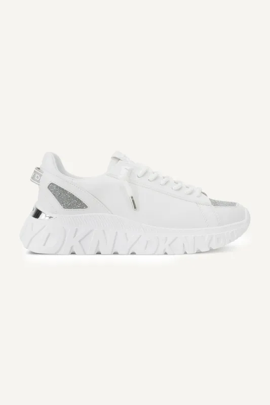 LACAMP GLITTER SNEAKER sold by DKNY