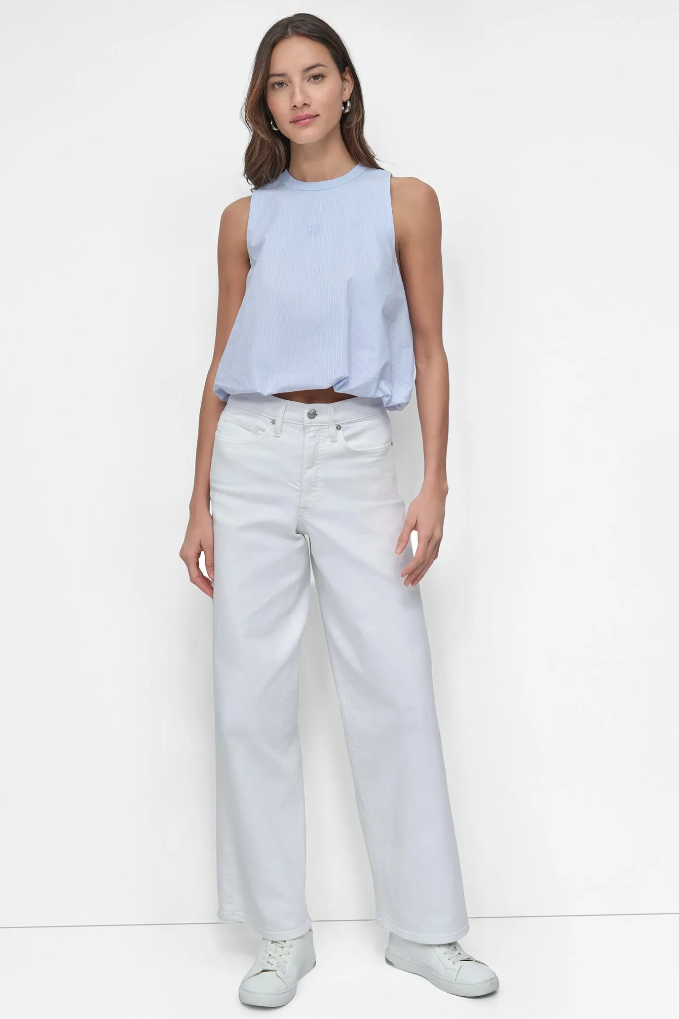 CROPPED BUBBLE TOP sold by DKNY product image thumbnail 5