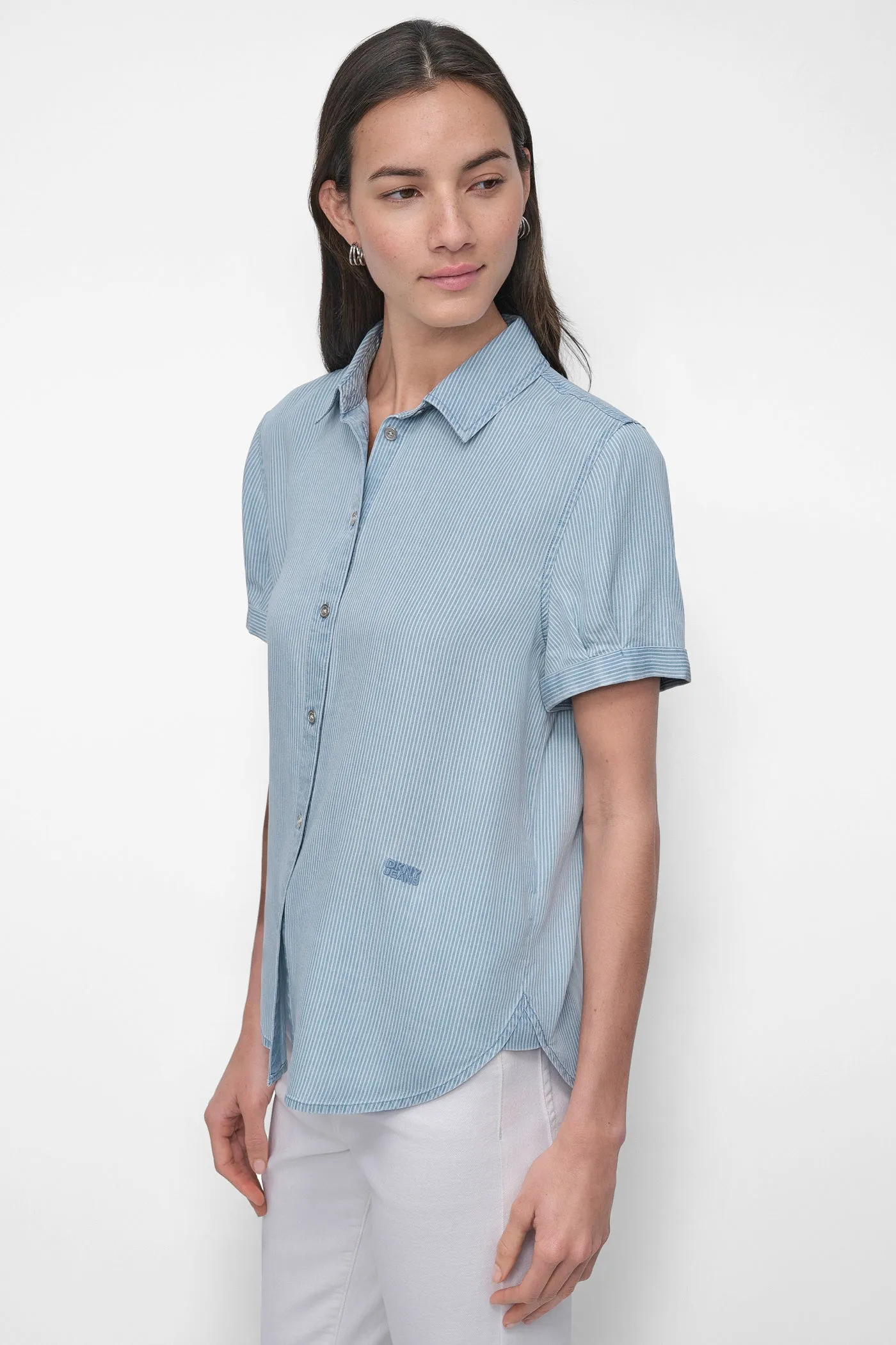 ROLLED SLEEVE SHIRT sold by DKNY product image thumbnail 3