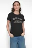 RHINESTONE LOGO TEE sold by DKNY