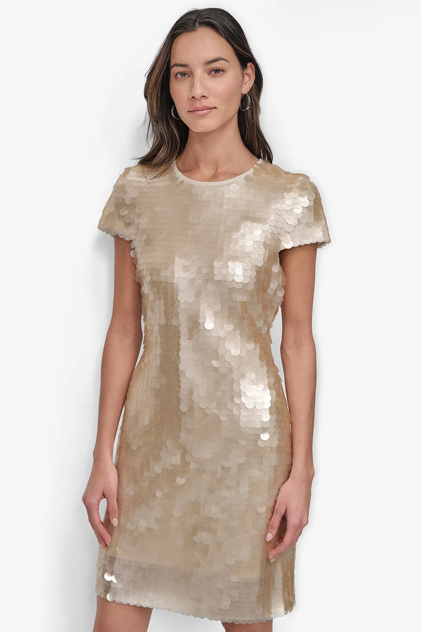 PIALLETTES SHIFT DRESS sold by DKNY product image thumbnail 4