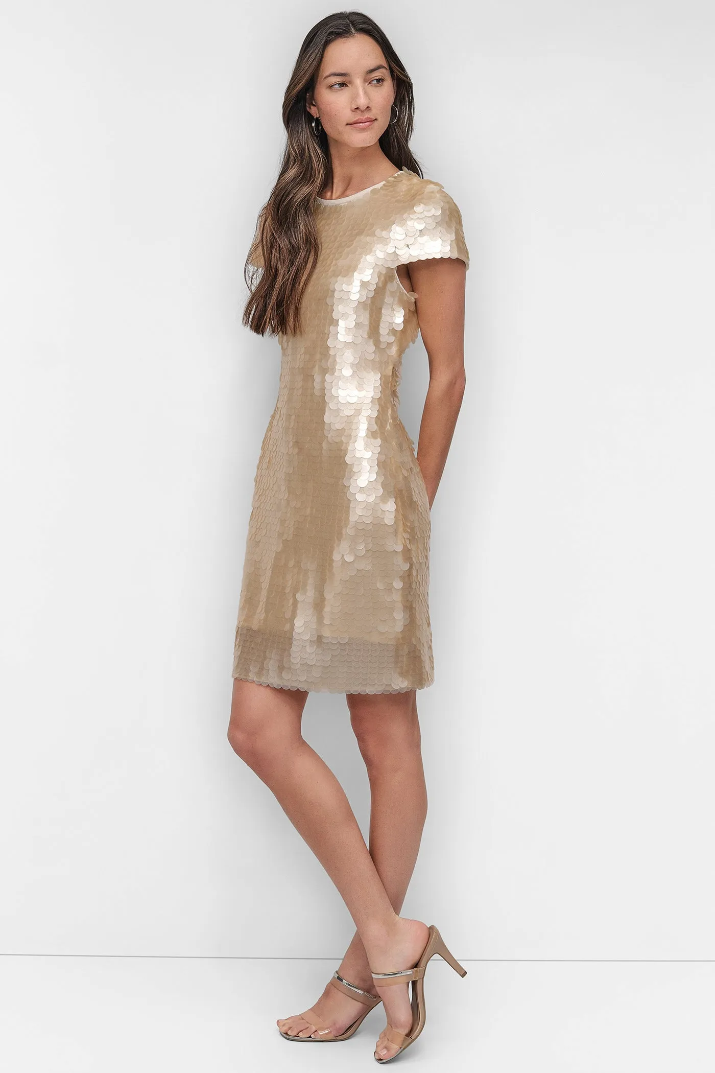 PIALLETTES SHIFT DRESS sold by DKNY product image thumbnail 3