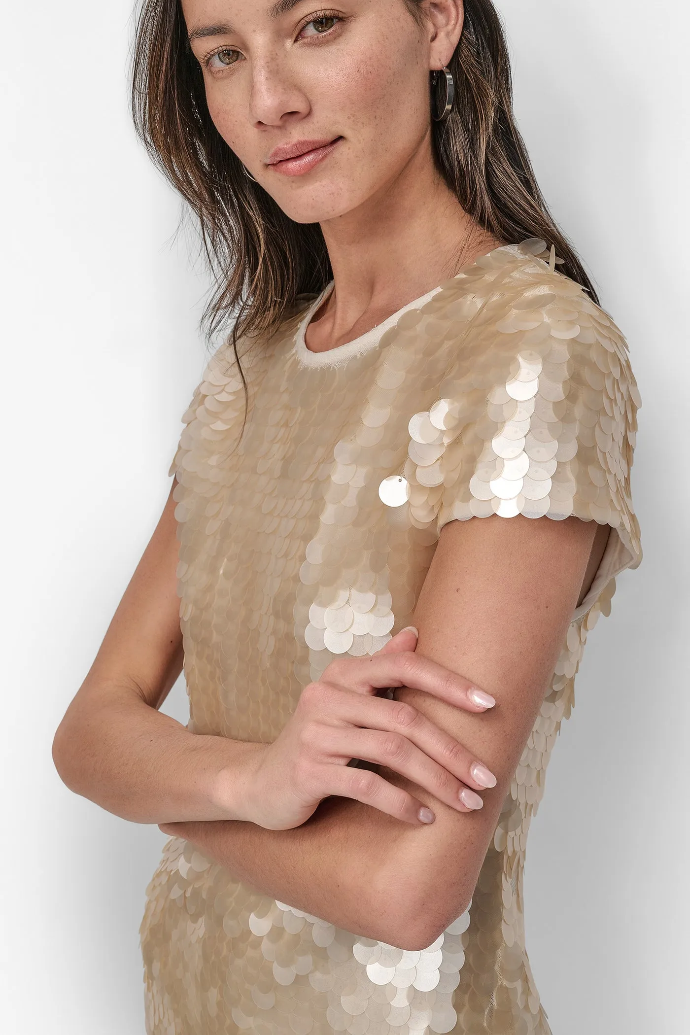 PIALLETTES SHIFT DRESS sold by DKNY product image thumbnail 5