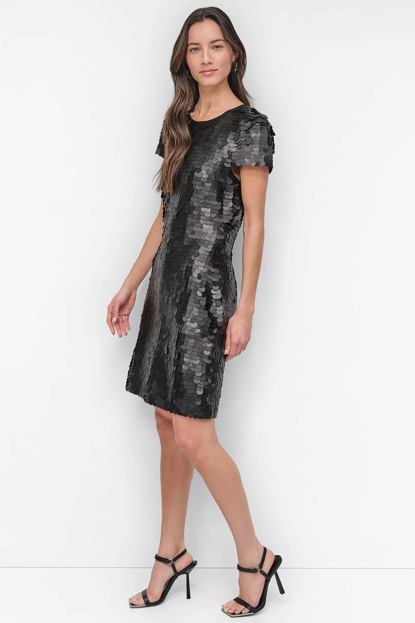 PIALLETTES SHIFT DRESS sold by DKNY product image thumbnail 3