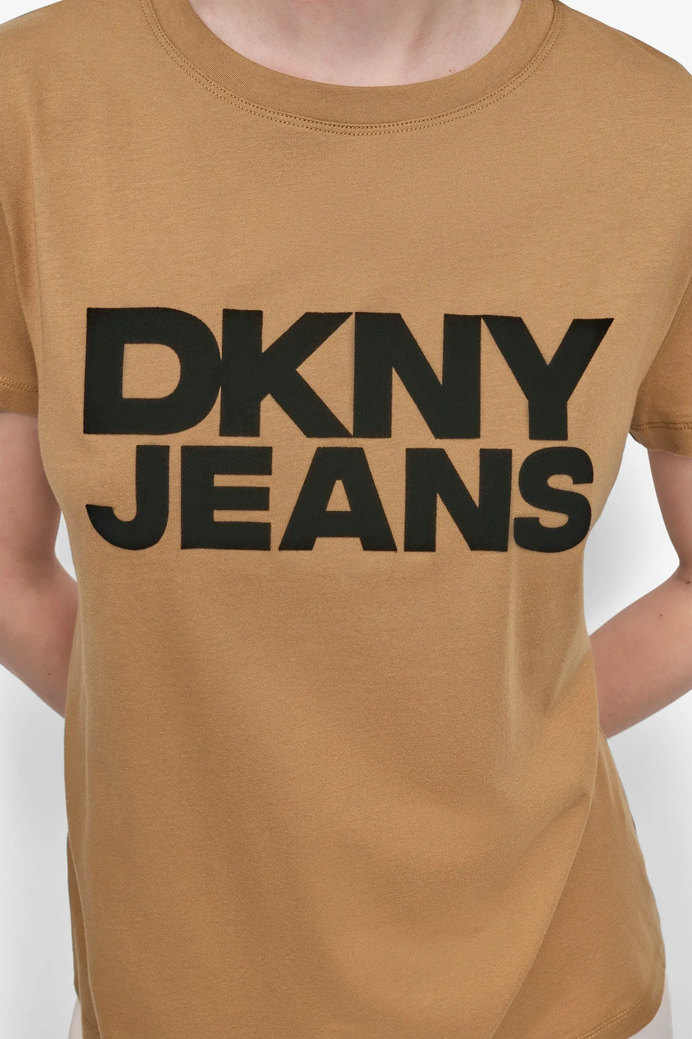 FLOCKED LOGO TEE sold by DKNY product image thumbnail 5