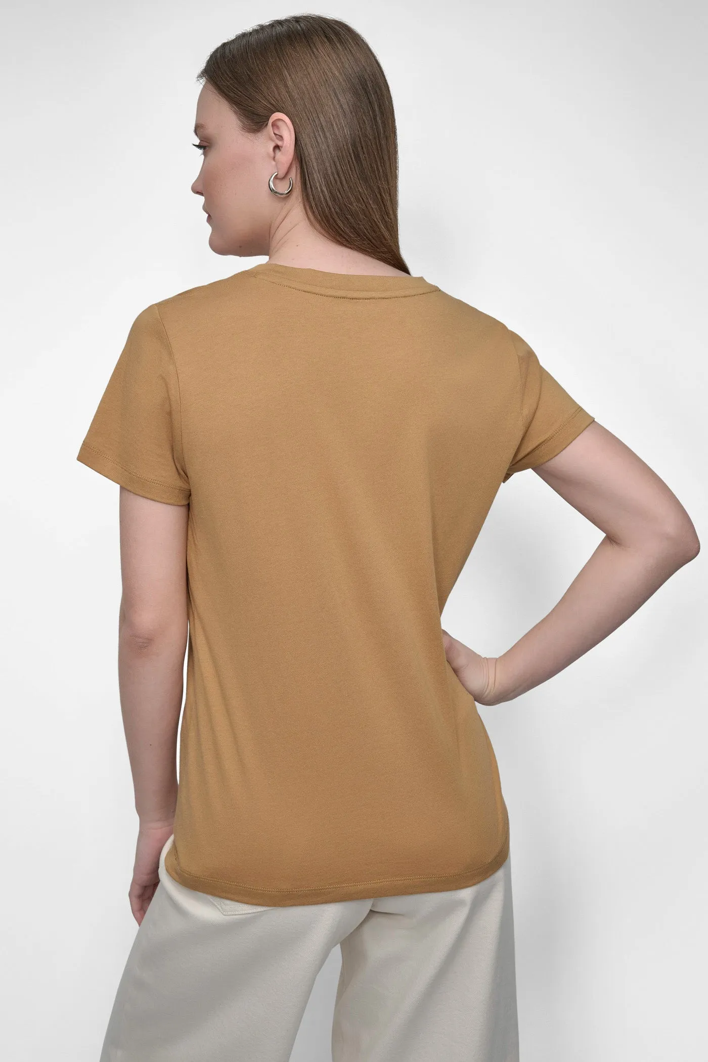 FLOCKED LOGO TEE sold by DKNY product image thumbnail 2