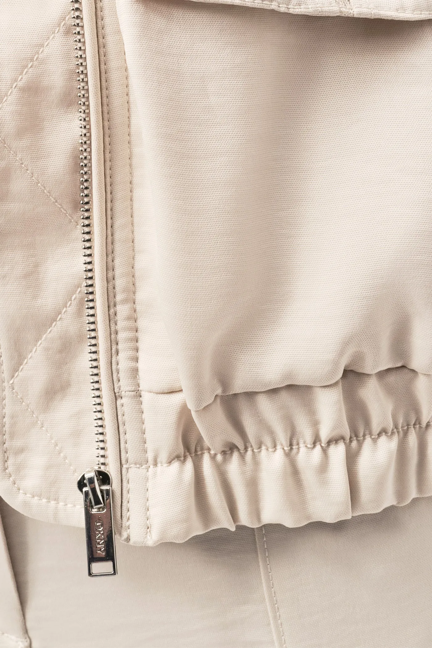 SHORT SLEEVE ROLL TAB ZIP FRONT sold by DKNY product image thumbnail 4