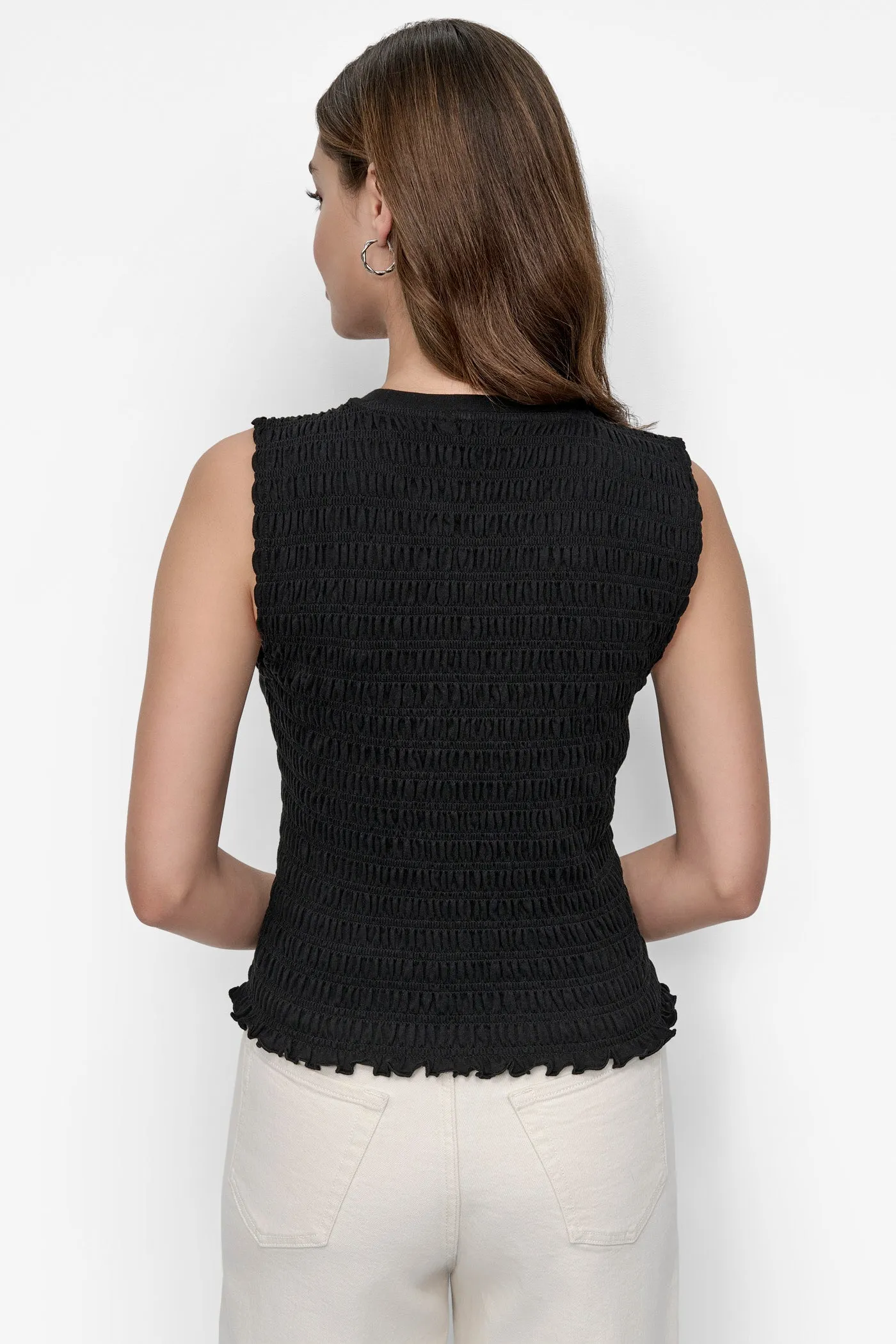 SMOCKED TEE sold by DKNY product image thumbnail 2