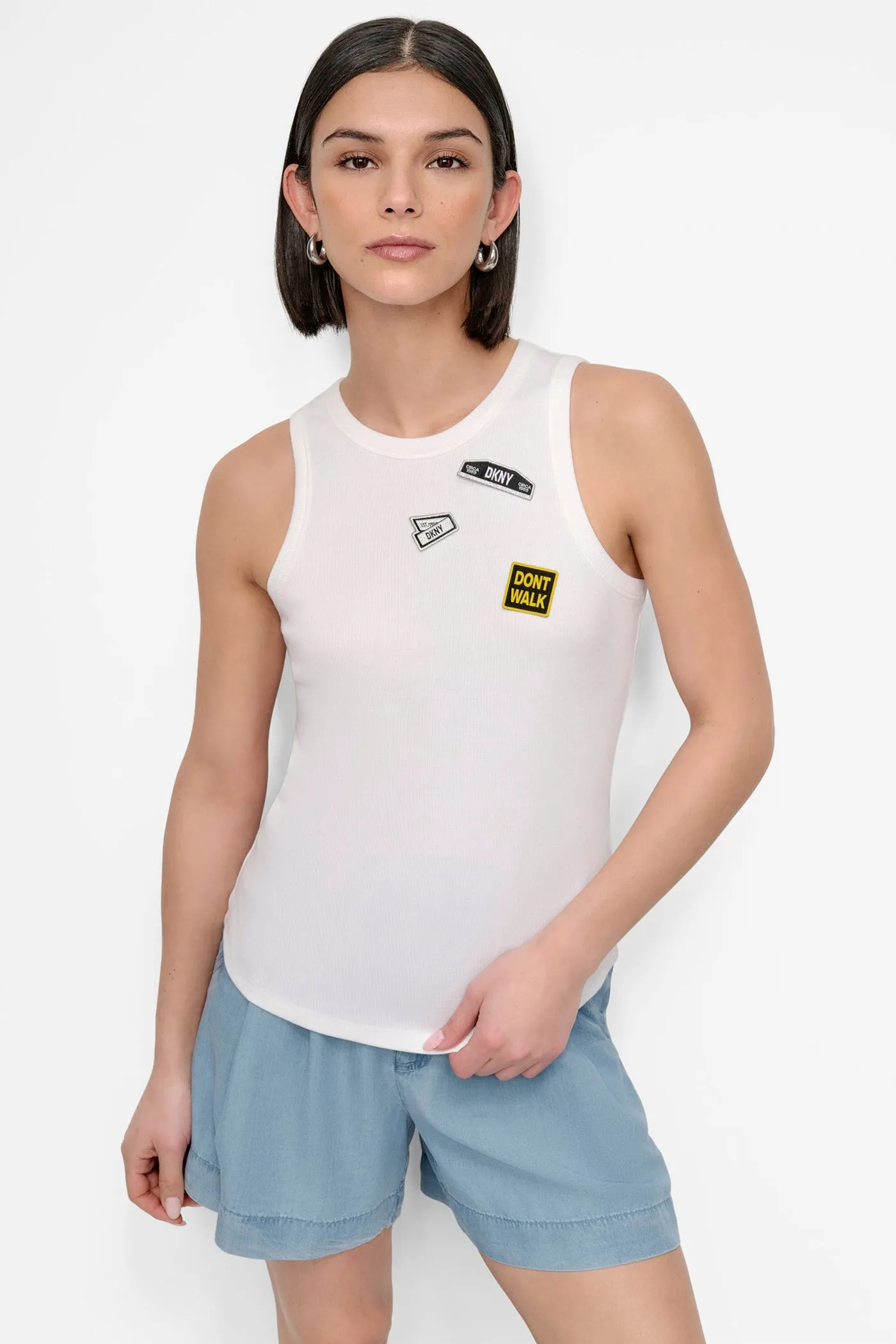 EMBELLISHED TANK sold by DKNY