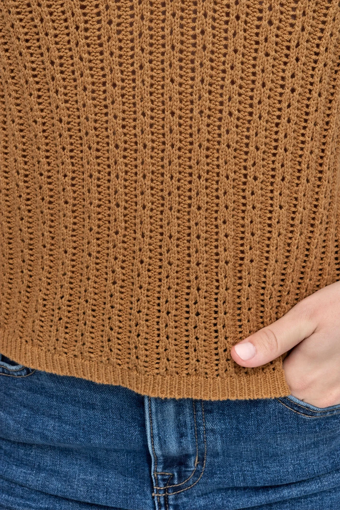 OPEN-KNIT POLO sold by DKNY product image thumbnail 5