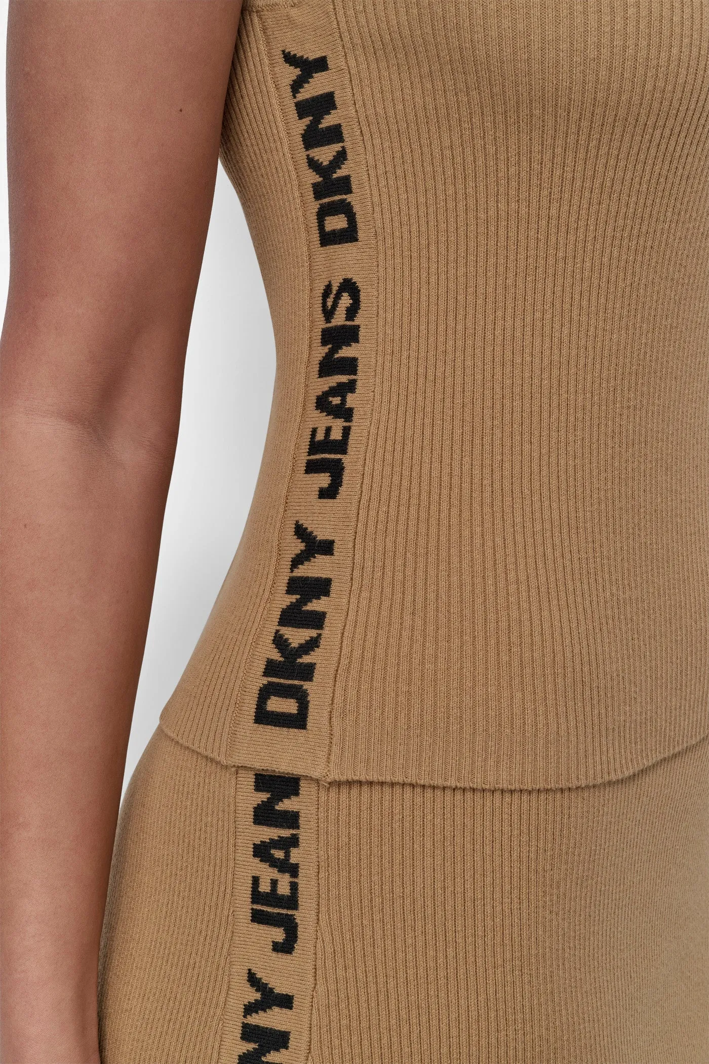CROPPED LOGO-TRIMMED TOP sold by DKNY product image thumbnail 5
