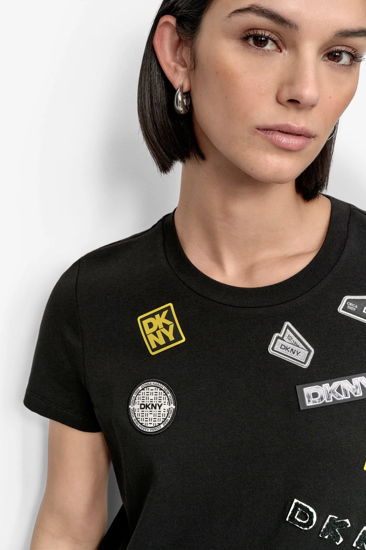 EMBELLISHED TEE sold by DKNY product image thumbnail 4