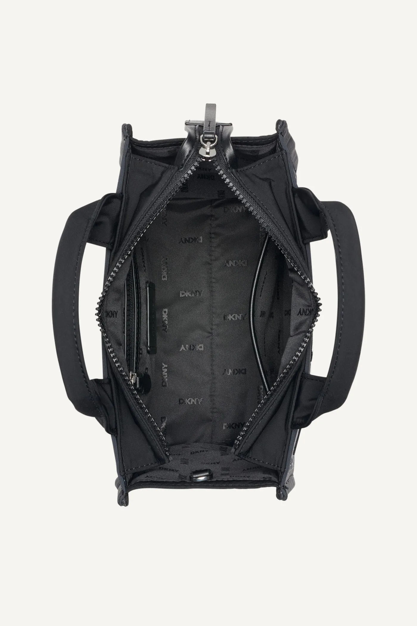 HADLEE SMALL EMBROIDERED LOGO TOTE sold by DKNY product image thumbnail 5