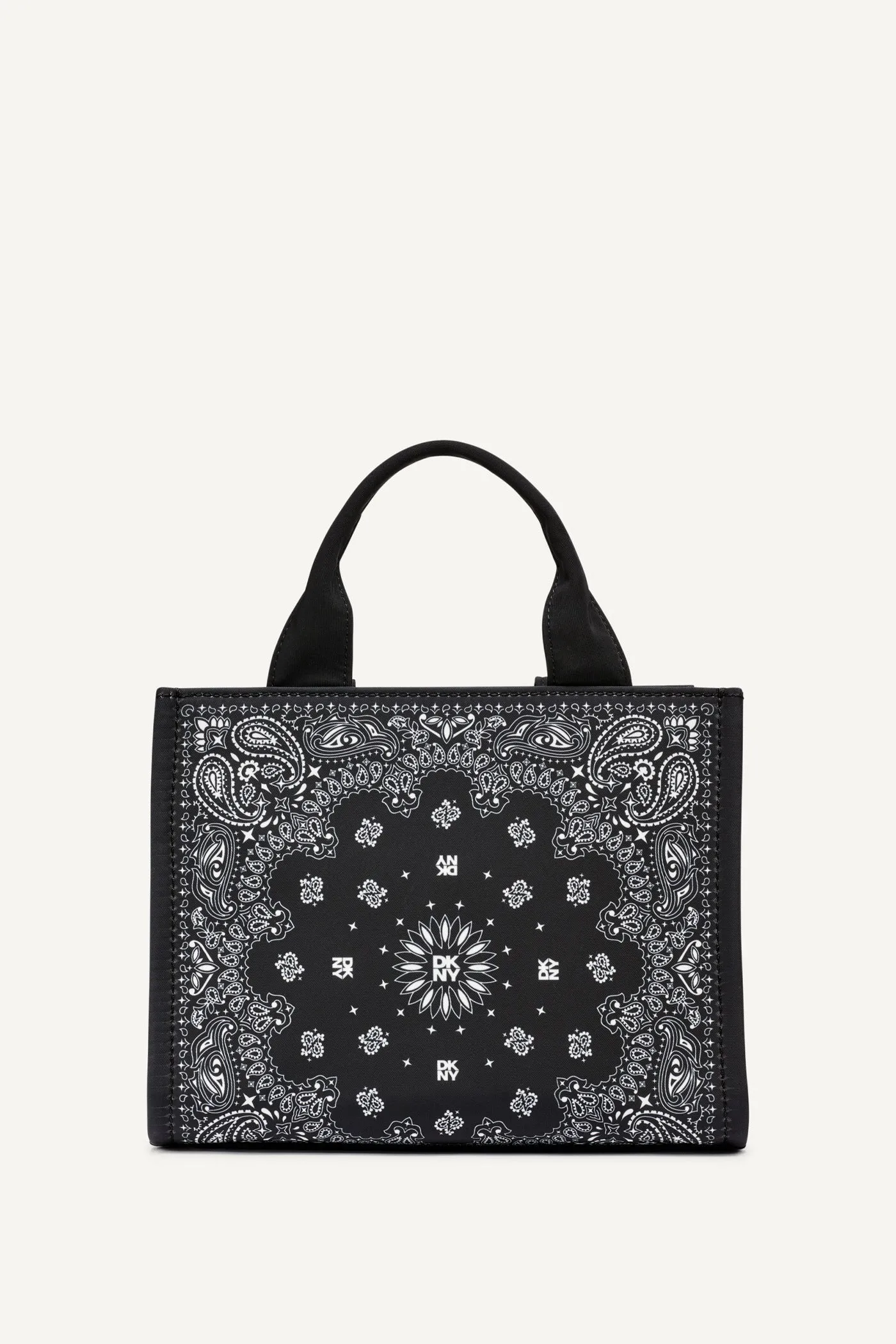 HADLEE SMALL EMBROIDERED LOGO TOTE sold by DKNY product image thumbnail 4