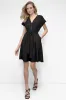 COMMUTER FIT & FLARE ZIP-FRONT DRESS sold by DKNY