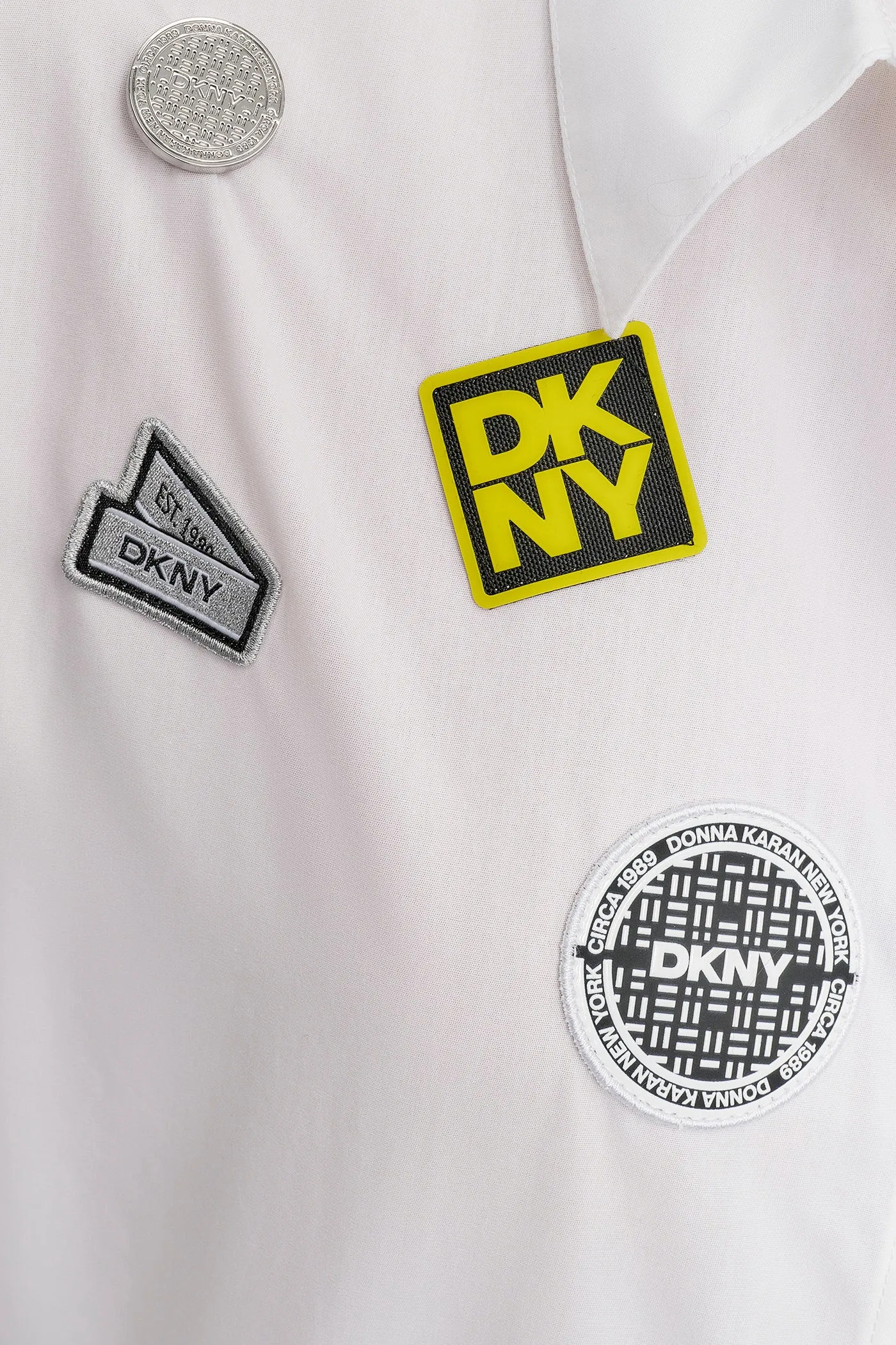 SHORT SLEEVE EMBELLISHED SHIRT sold by DKNY product image thumbnail 5