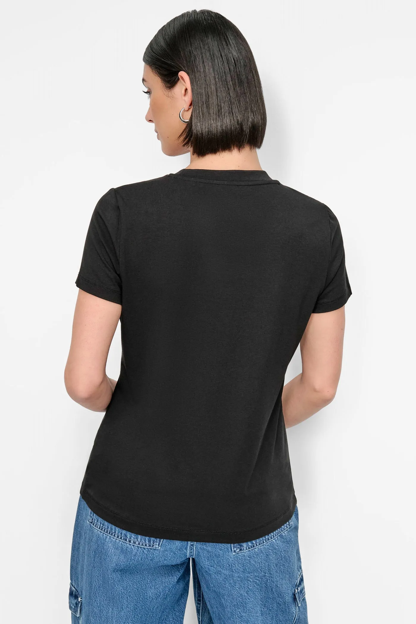 FIFTH AVE EMBELLISHED GRAPHIC TEE sold by DKNY product image thumbnail 2