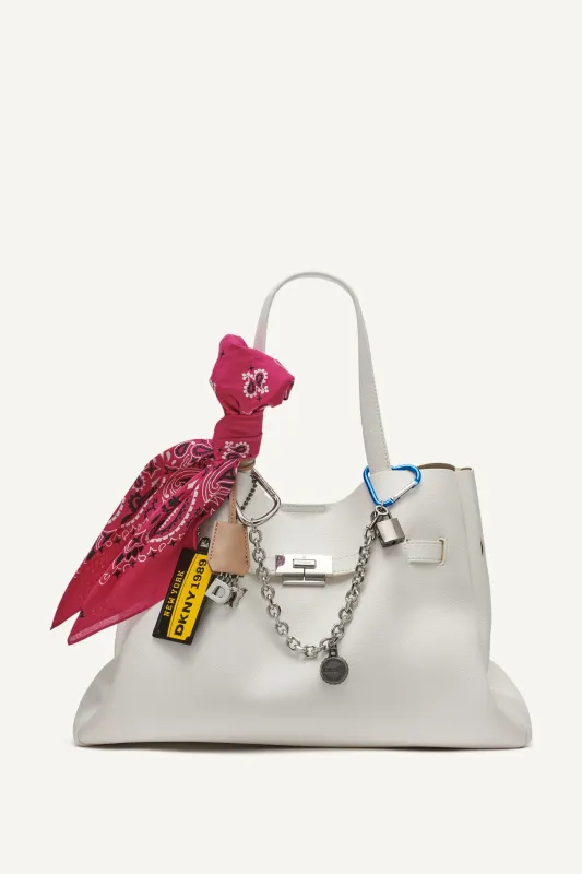 BRYAR LARGE EMBELLISHED SATCHEL BAG sold by DKNY