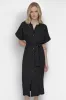 BELTED MIDI SHIRT DRESS sold by DKNY