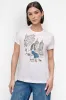 BOW BRIDGE EMBELLISHED GRAPHIC TEE sold by DKNY