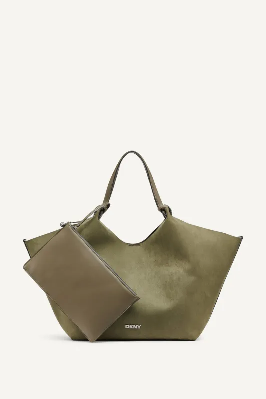 PAULA COMMUTER LARGE TOTE sold by DKNY