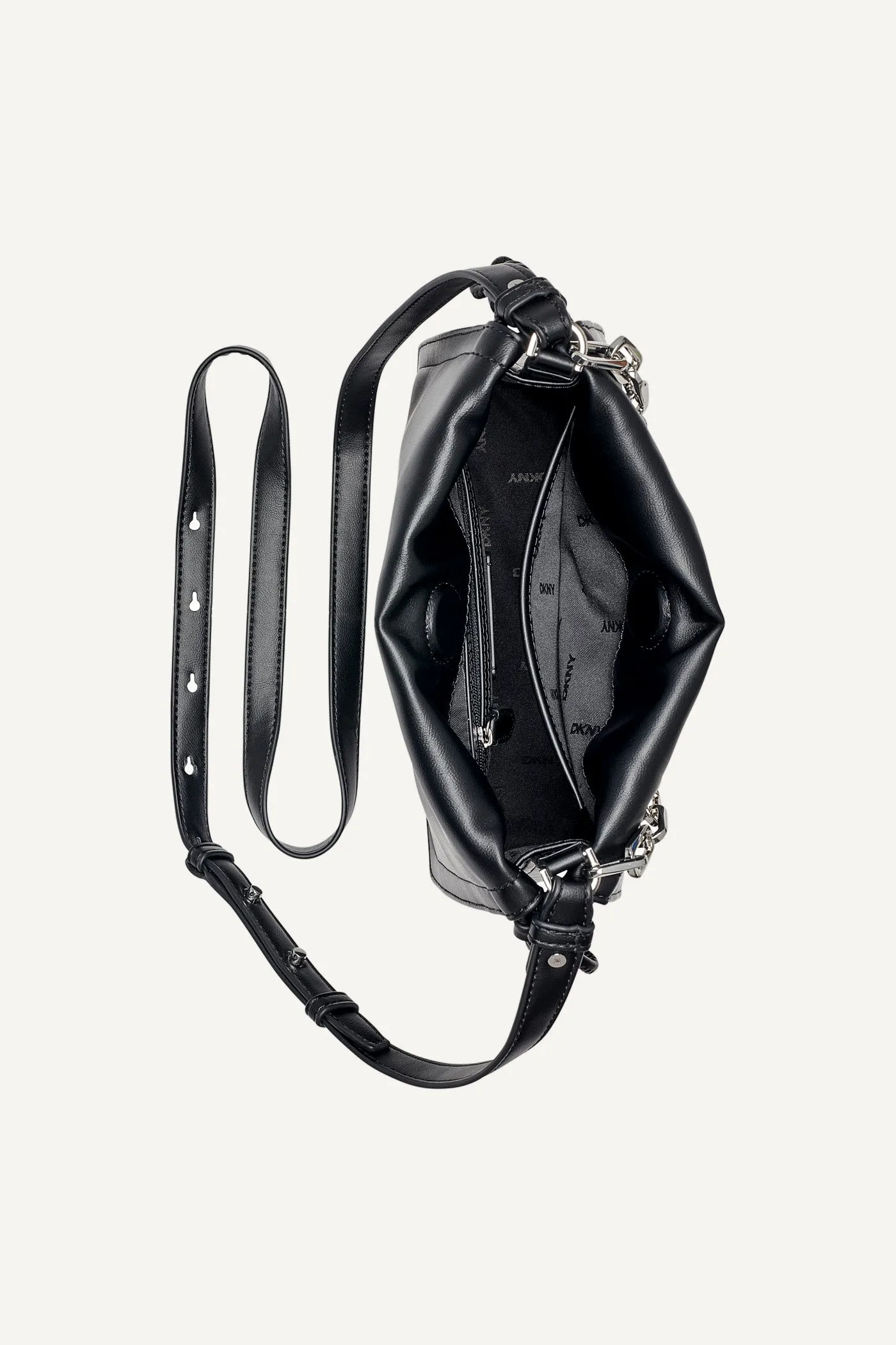 HALLE LOGO DRAWSTRING CROSSBODY BAG sold by DKNY product image thumbnail 3